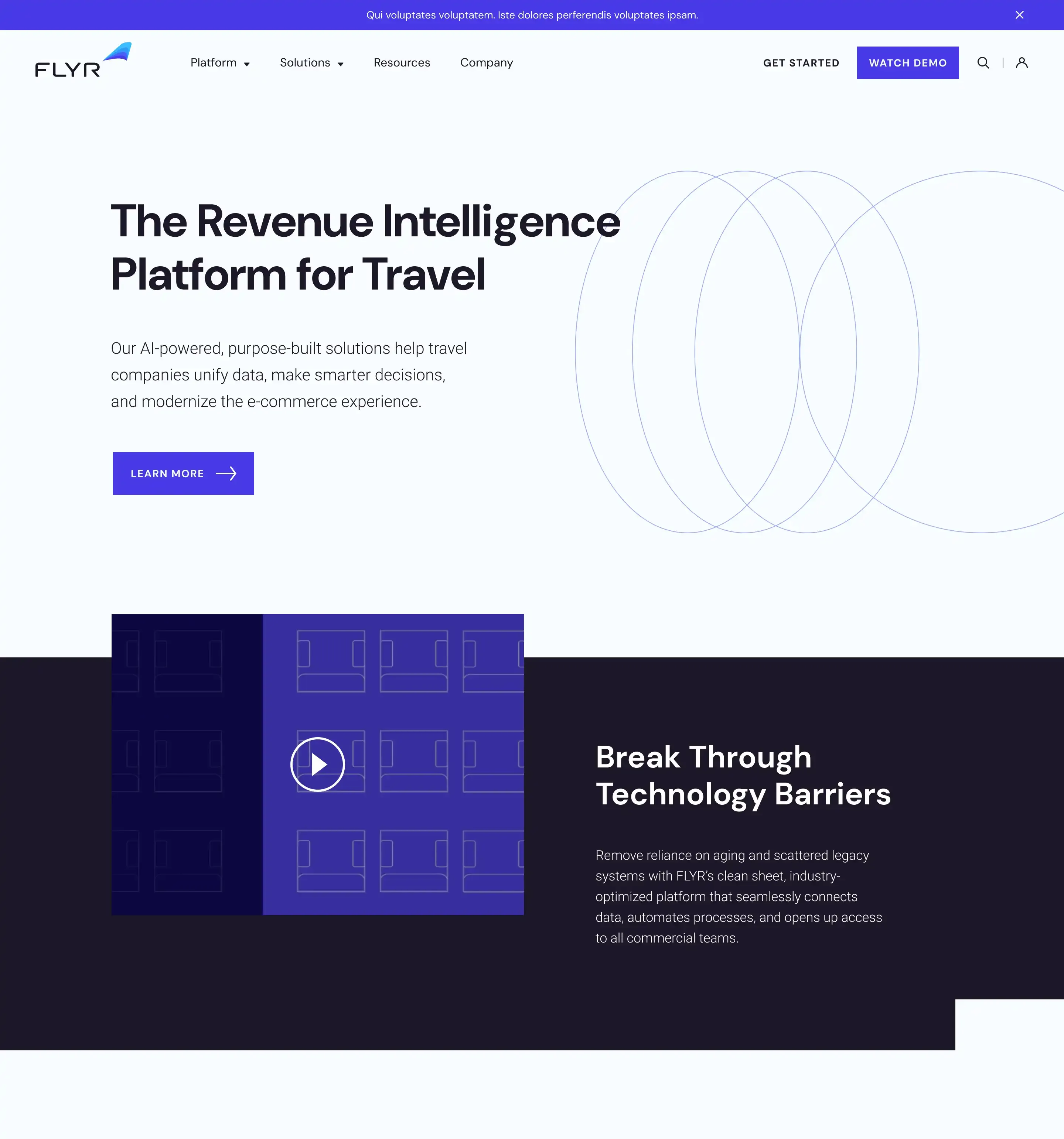 Home Page Hero Section