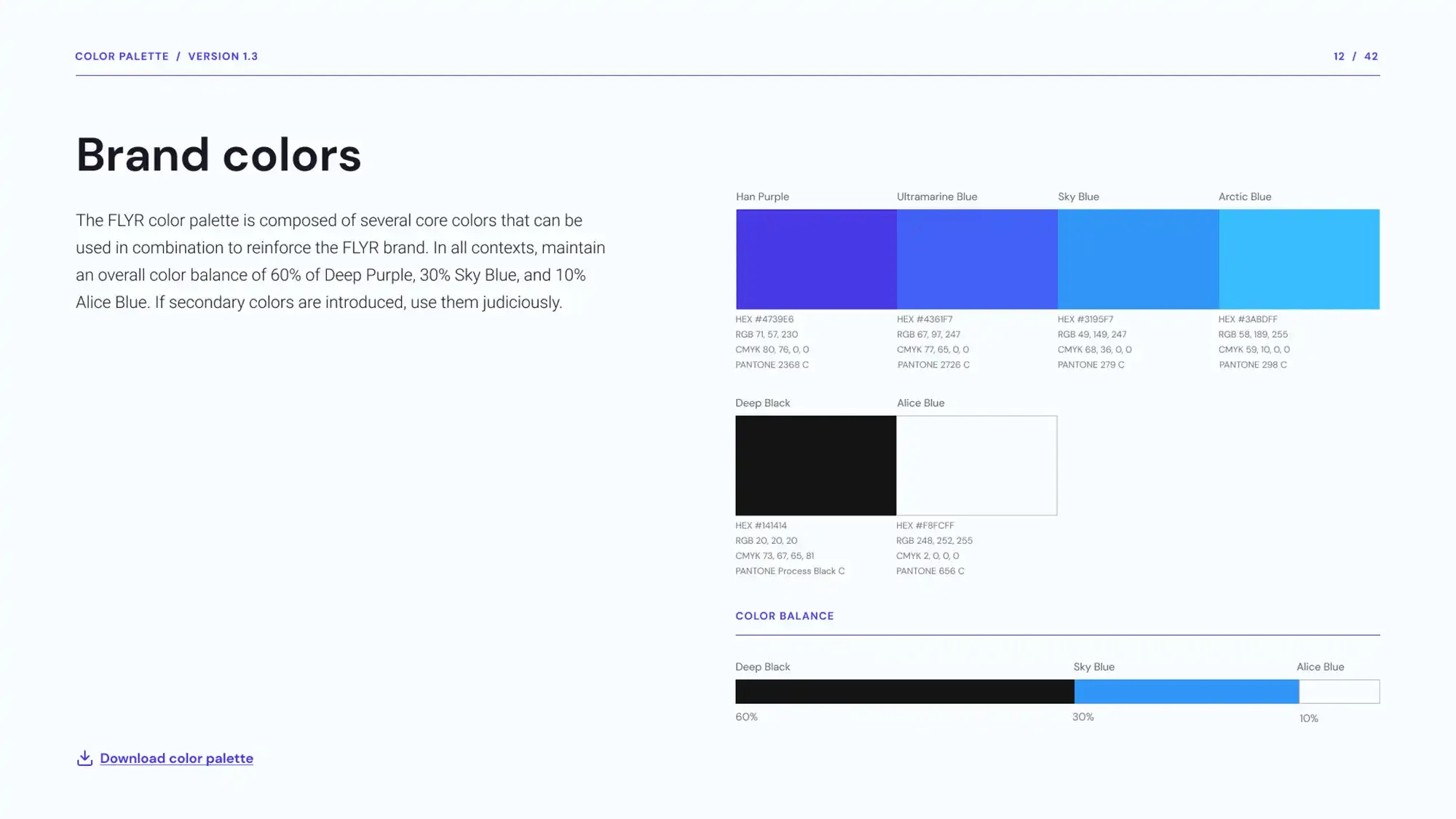 Primary Brand Colors
